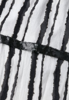 Schal mit Streifenprint