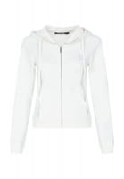 Sweat jacket with hood