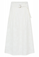 Paperbagrock mit Blumenmuster