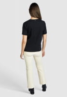 T-Shirt mit appliziertem Logo-Print