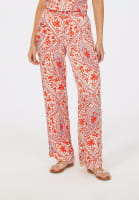 Pajama pants with paisely print