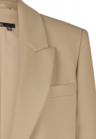 Oversized blazer in soft double fabric