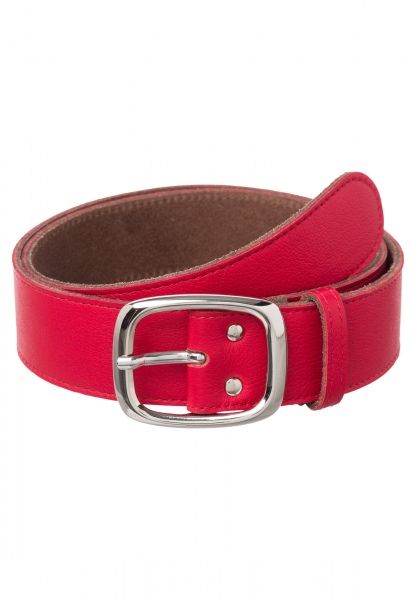 Belt from leather