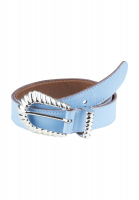 Belt with eye-catching buckle