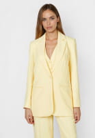 Blazer in softly draping fabric