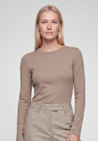 Rippshirt mit Schmuckband