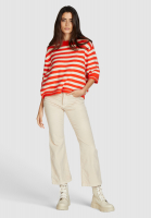 Cropped Flared aus Babycord