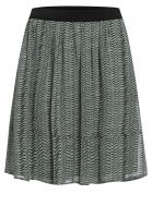 Mini skirt with print