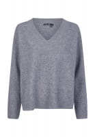 V-Ausschnitt-Pullover aus hochwertigem Cashmere-Mix