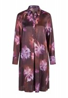 Dress with a floral print