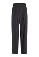 Bundfaltenhose aus technischem Jersey