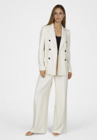 Taillierter Blazer mit Streifenmuster