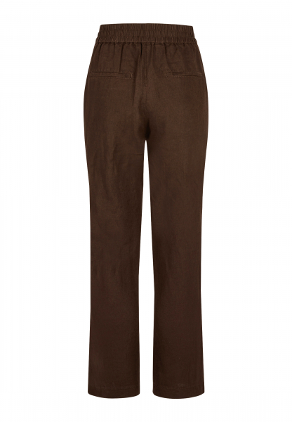 Bundfaltenhose aus sommerlichem Leinen