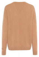 Cashmere sweater with patch pockets