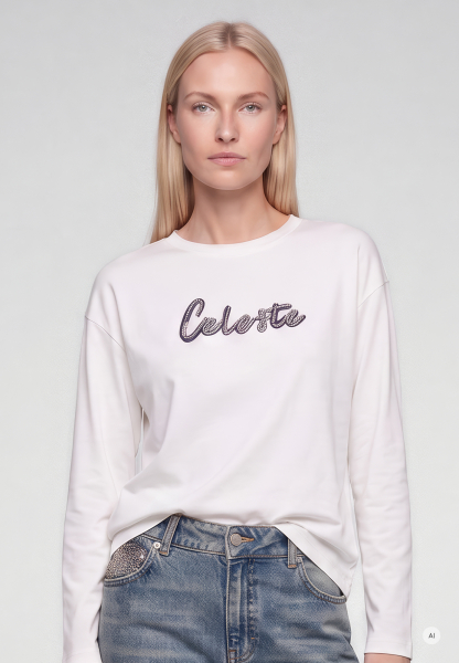 Shirt mit Schriftzug