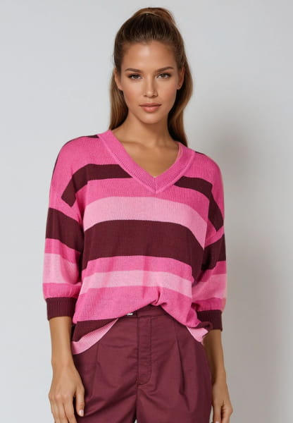 Pullover mit Ringeln