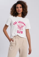 T-shirt with sporty front print