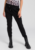 Jogging pants made from structured jersey