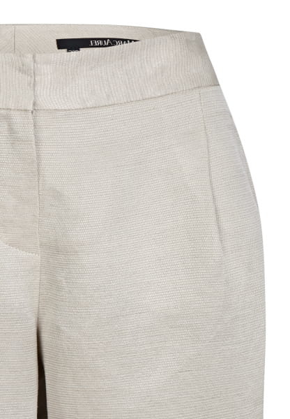 Shorts aus Leinenmischung