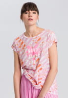 T-shirt with batik print