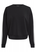Sweatshirt mit Kontraststreifen