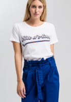 T-Shirt mit Côte d´Azur-Print