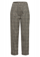 Pleated trousers From Glencheck Jersey