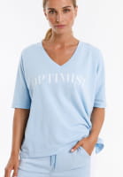 Sweatshirt with original motto print