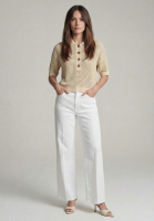 Sweater with tonal lurex