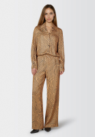 Pyjamahose mit grafischem Print