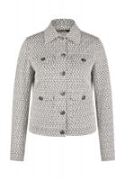 Lurex jacquard blazer