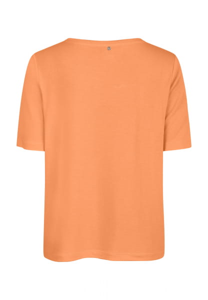 T-shirt with rhinestone logo