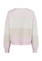 Sweater with ombre stripes