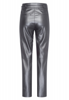 Hose aus veganem Leder