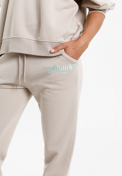 Sweatpants made from soft sweat jersey