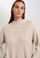 Pullover mit Metallic-Beschichtung