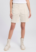 Shorts aus strukturierter Baumwolle