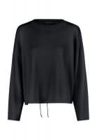 Cropped sweater made of high-quality cotton-cashmere