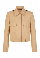 Structured jacket with breast pockets