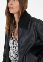 Blouson aus veganem Leder