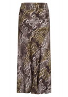 Midi Rock mit Snake Print