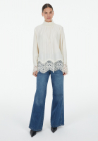 Blouse in casual viscose blend