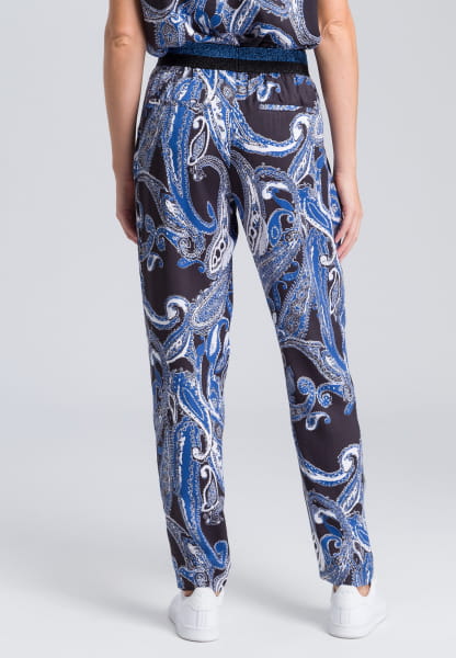 Pants with Paisley print