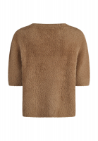 Faux fur sweater