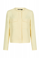 Jacket in softly draping fabric