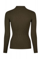 Turtle-Pullover aus Sparkling Rippe