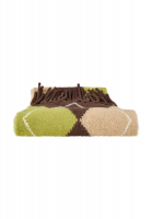Strickschal mit Argyle-Muster