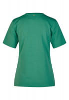 Shirt with rhinestone band