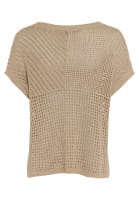 Pullover aus Lurex-Ajour