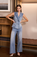 Doppelreiher Jeansweste